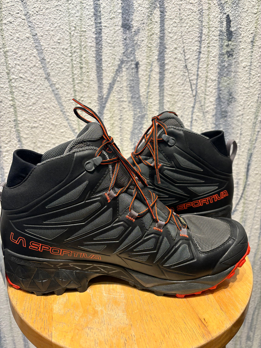 La Sportiva Blade Goretex Hiking Boots Black Red Mens 10