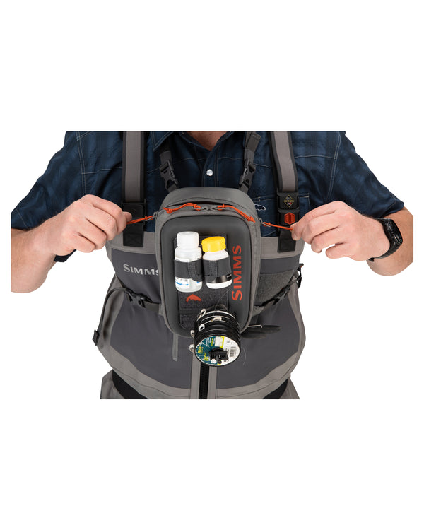 Simms Freestone Chest Pack - Pewter, 3 L