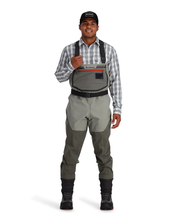 Simms Freestone Stockingfoot Waders - Smoke, Mens