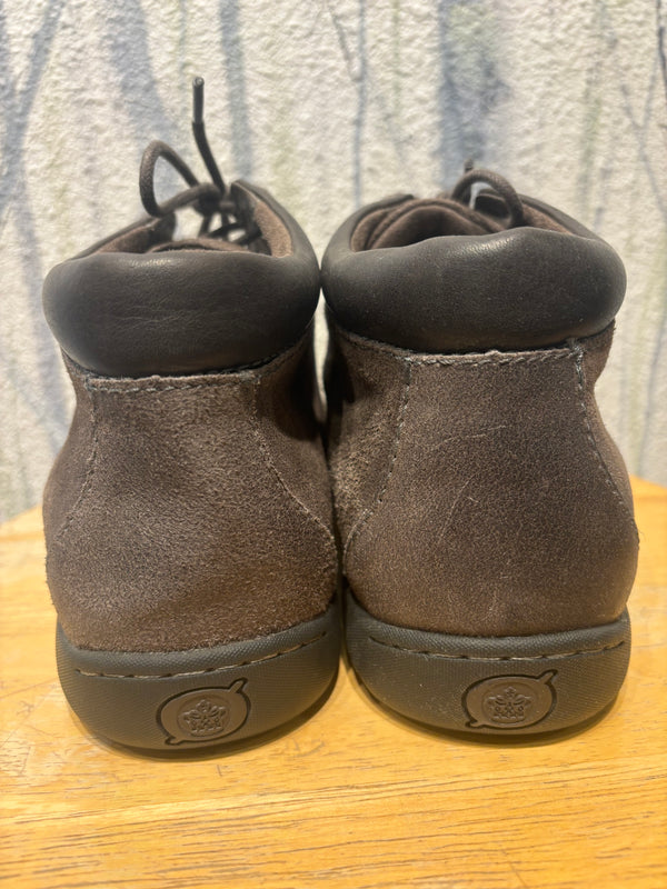 NEW Born Nigel Leather Boots - Grey, Mens 9 M