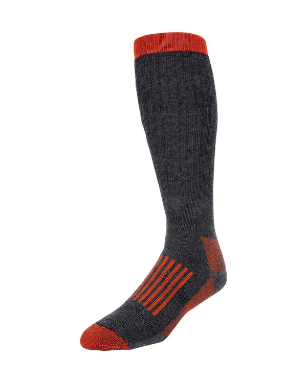 Simms Merino Thermal OTC Socks - Carbon, M Medium