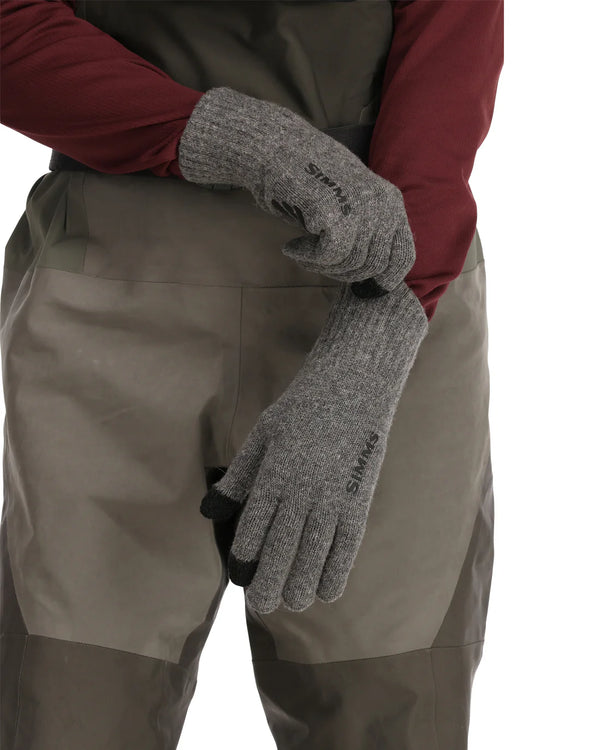 Simms Wool Full Finger Gloves