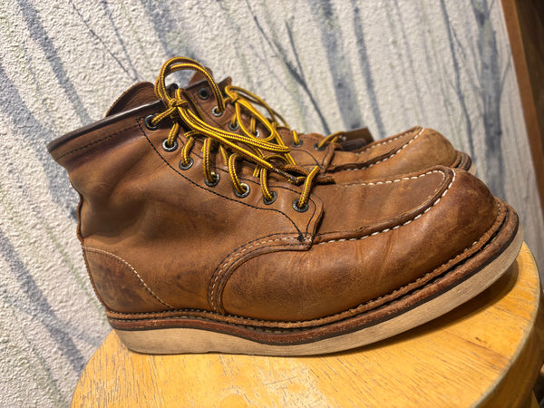 Red Wing Shoes 1907 Classic Moc Boots - Brown, Mens 9.5