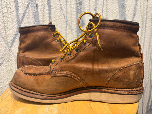 Red Wing Shoes 1907 Classic Moc Boots - Brown, Mens 9.5