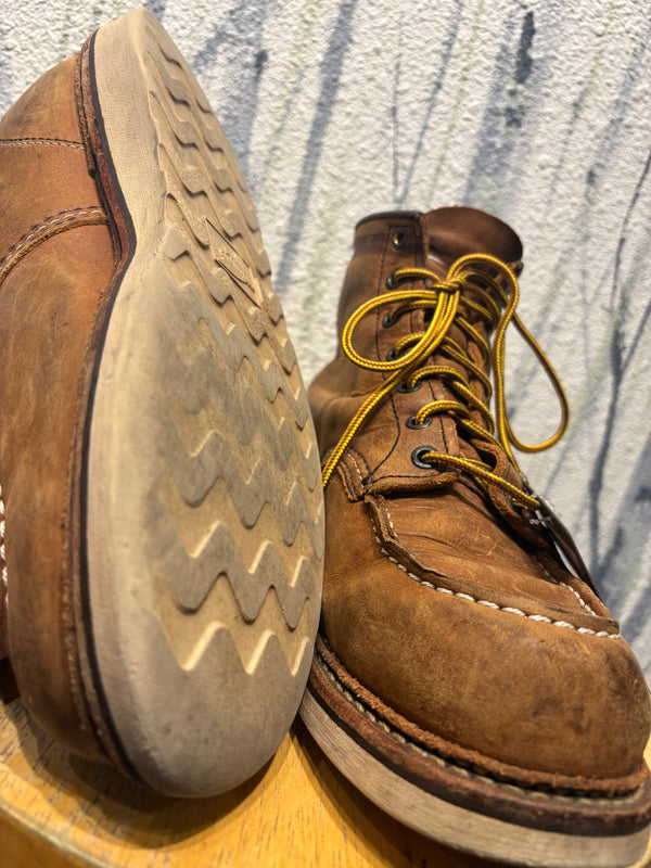 Red Wing Shoes 1907 Classic Moc Boots - Brown, Mens 9.5