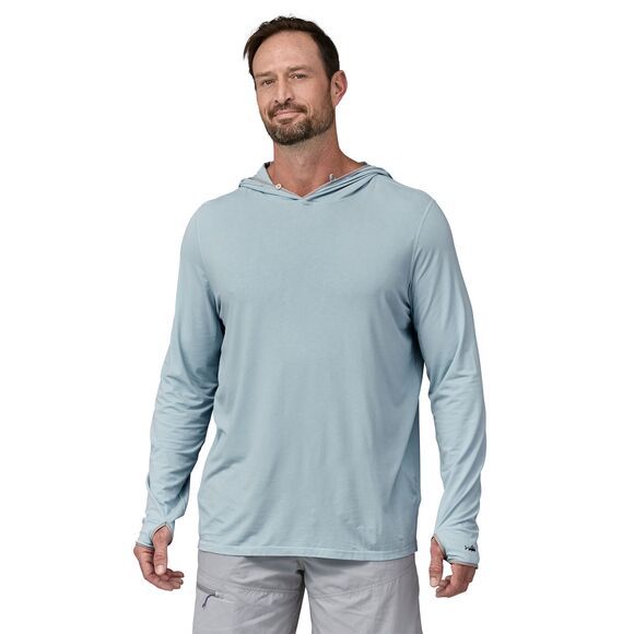 Patagonia Tropic Comfort Natural Sun Hoody - Steam Blue, Mens