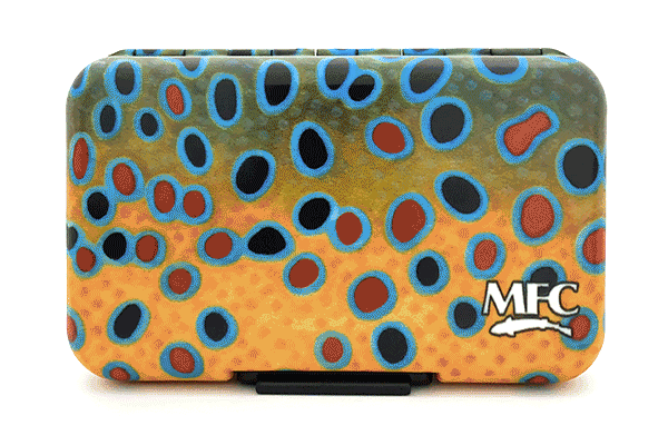 MFC Poly Fly Box - Maddox's Brown Trout XI Skin