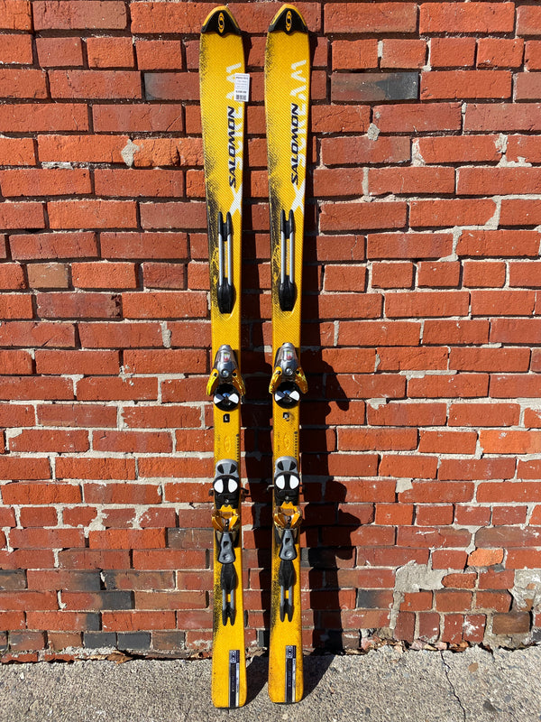 sturen aardbeving Omgaan met Salomon X Scream Series Alpine Skis - Yellow, 169 cm